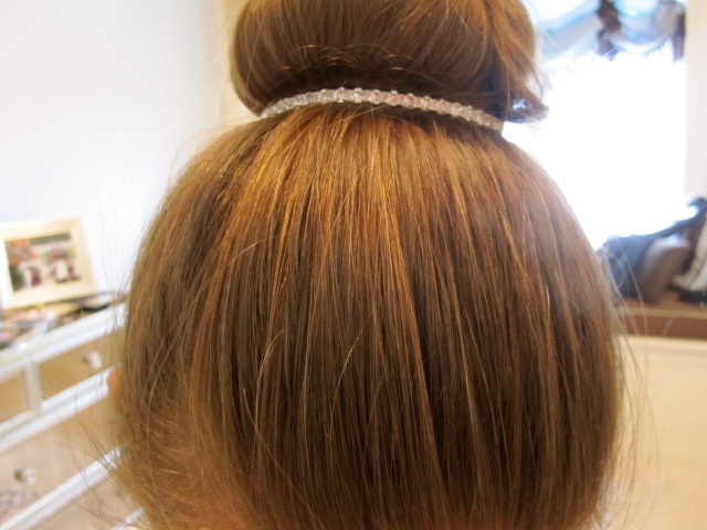 Rhinestone Bun Clip